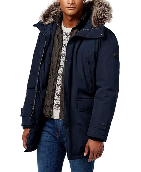 mens michael kors coats 